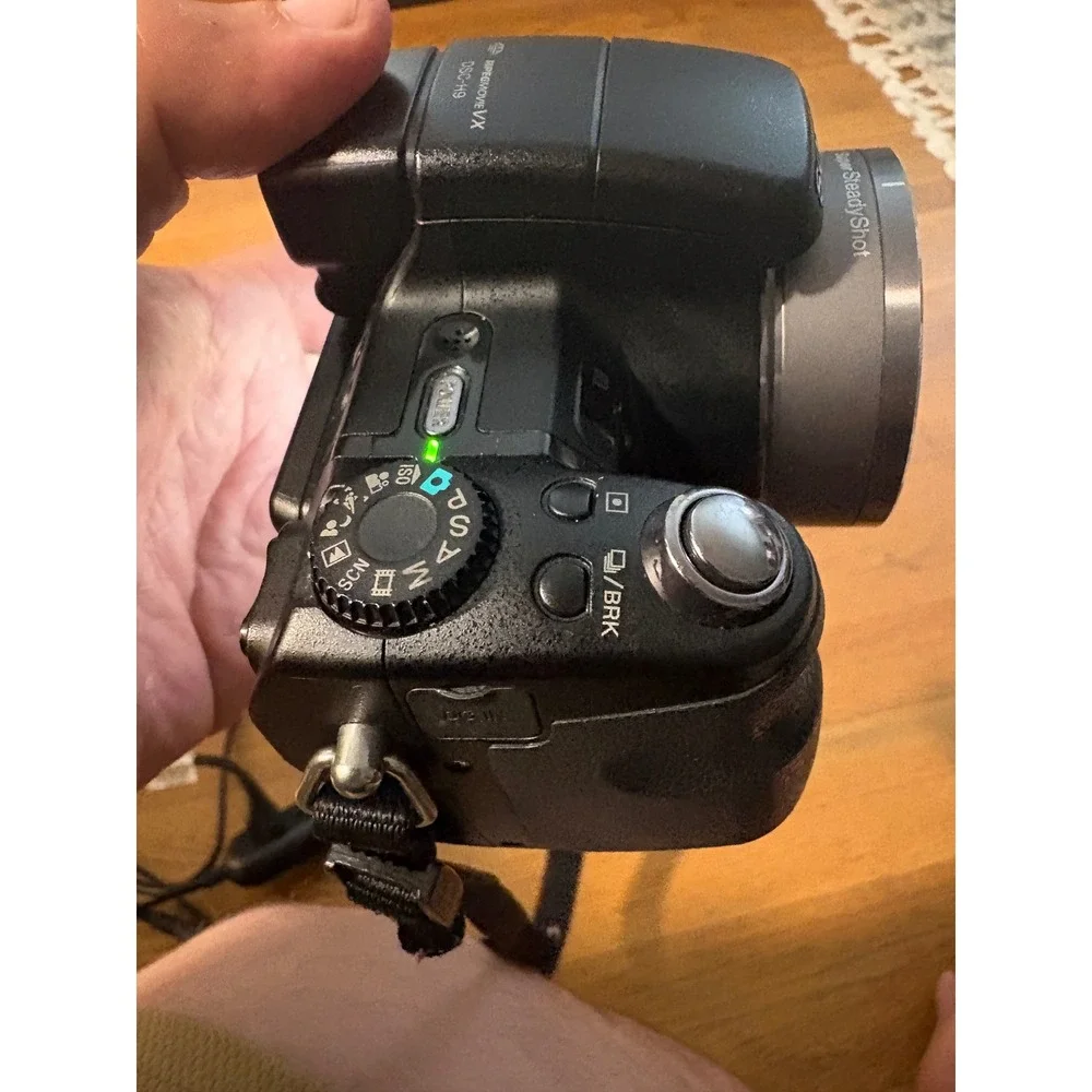 Sony Cyber-shot DSC-H9 8.1MP Digital Camera 15x Zoom Carl Zeiss Black Lowepro